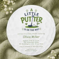 Little Putter Baby Shower Golf Ball