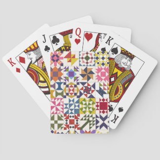 Little Quilt Blocks Playing Cards