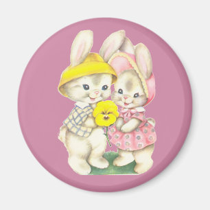 Little rabbits magnet