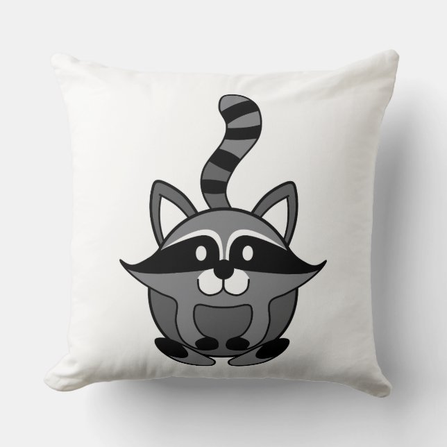 Little Raccoon Cushion (Front)