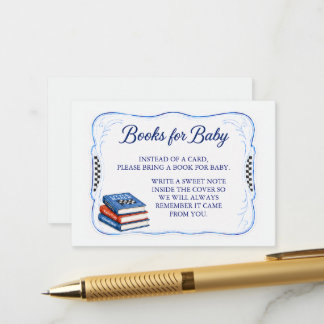 Little Racer Bassinet Books Baby Card 
