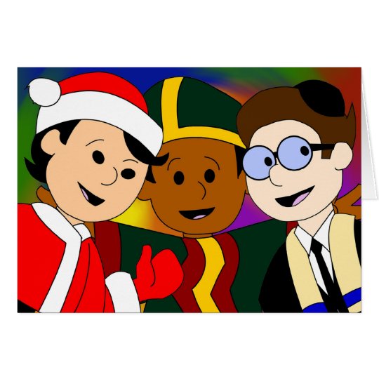 Little Rainbow Comics: Gay Holiday Greeting Card