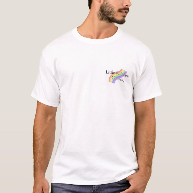 Little Rainbow Comics Trio T-Shirt (Front)