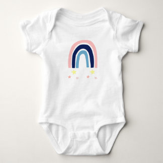 Little Rainbow Joy Baby Bodysuit