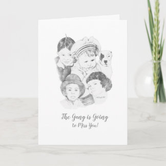 Little Rascals Miss You Greeting Card