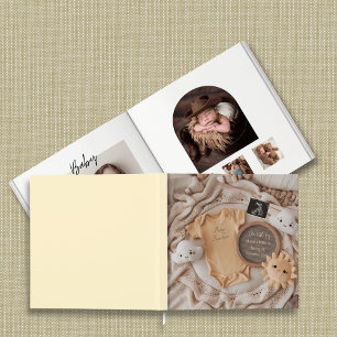 Little ray of sunshine Baby photo book keepsake