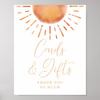 Little Ray of Sunshine Baby Shower Cards & Gifts