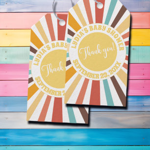 Little Ray Of Sunshine Baby Shower Gift Tags