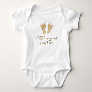 Little Ray of Sunshine Boho Baby Shower Bodysuit