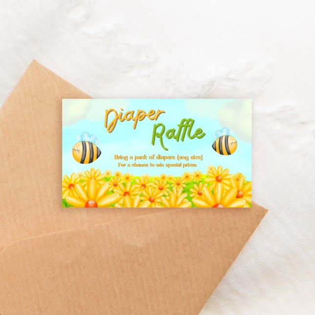 Little Ray of Sunshine - Diaper Raffle Enclosure Card (Creator Uploaded)
