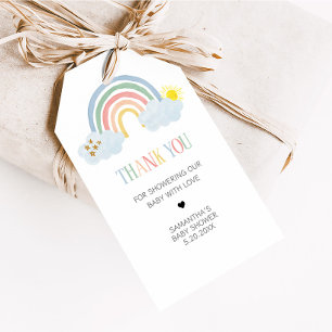 Little Ray of Sunshine Rainbow Favour Tags
