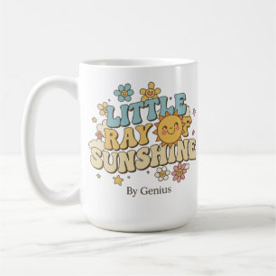 Little Ray of Sunshine T-Shirt, Groovy Retro 70s C Coffee Mug