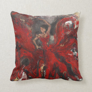 "Little Red" Art Throw Pillow