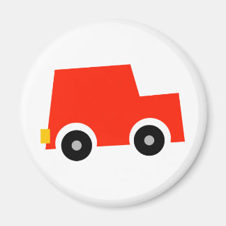Little Red Car Magnet