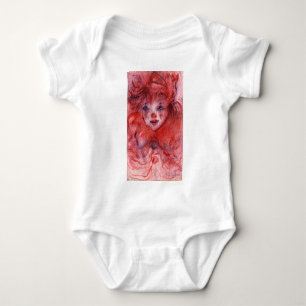 LITTLE RED CLOWN BABY BODYSUIT