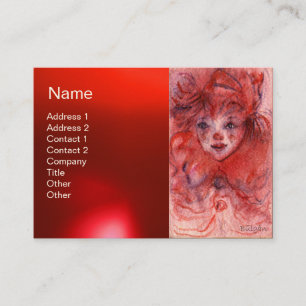 LITTLE RED CLOWN BUSINESS CARD