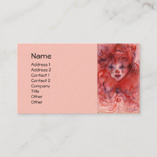 LITTLE RED CLOWN BUSINESS CARD