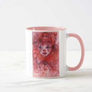 LITTLE RED CLOWN MUG
