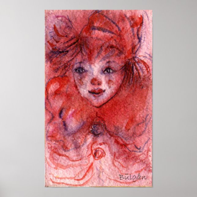 LITTLE RED CLOWN POSTER (Front)