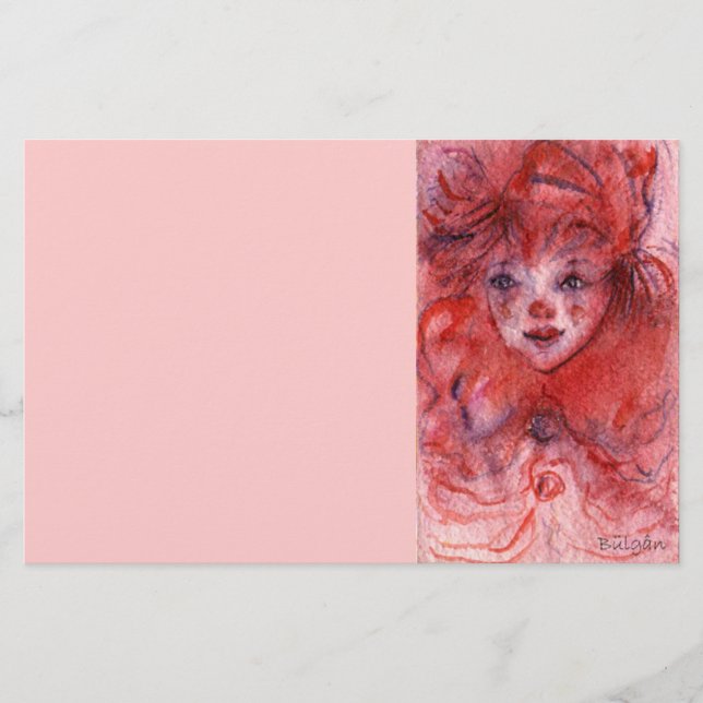 LITTLE RED CLOWN STATIONERY (Front)