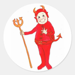 Little Red Devil Stickers