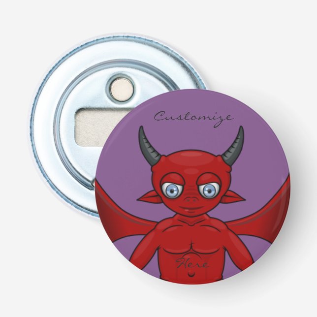 Little Red Devil Thunder_Cove Bottle Opener (Front)