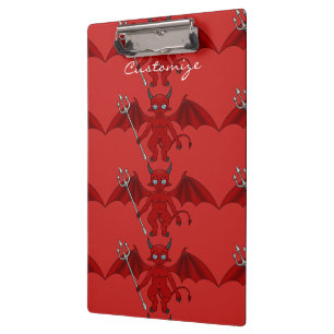 Little Red Devil Thunder_Cove Clipboard