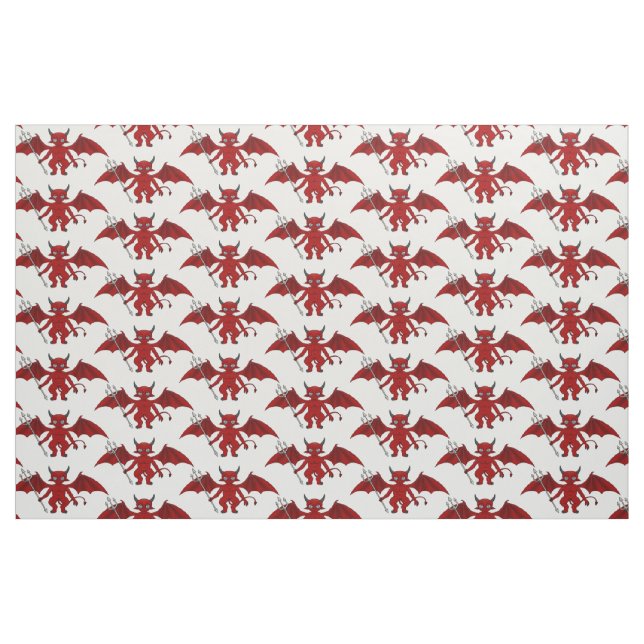 Little Red Devil Thunder_Cove Fabric (Fat Quarter)