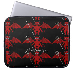 Little Red Devil Thunder_Cove  Laptop Sleeve