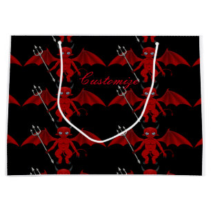 Little Red Devil Thunder_Cove Large Gift Bag