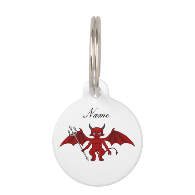 Little Red Devil Thunder_Cove Pet Tag (Front)
