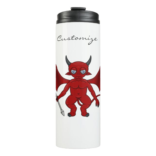 Little Red Devil Thunder_Cove Thermal Tumbler (Front)