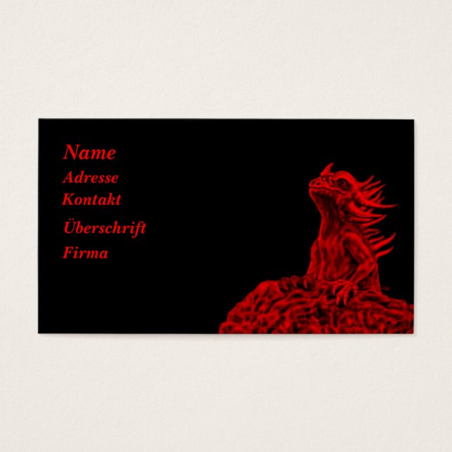 Little Red Dragon (Front)