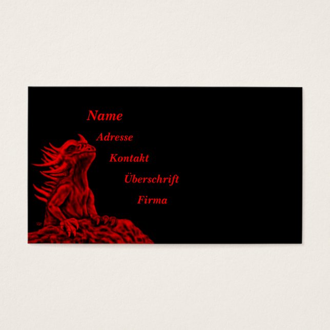 Little red Dragon (Front)