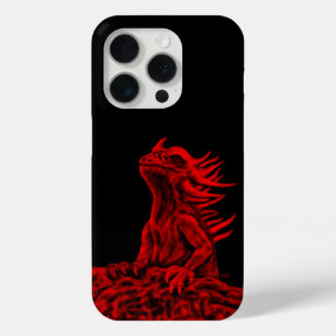 Little red Dragon iPhone 15 Pro Case