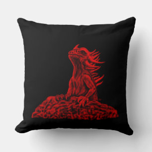 Little red Dragon Cushion