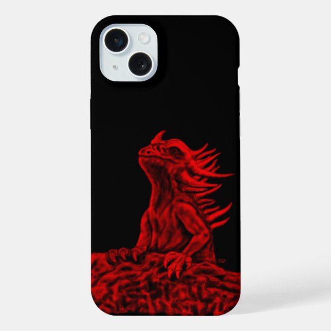 Little red Dragon iPhone Case (Back)