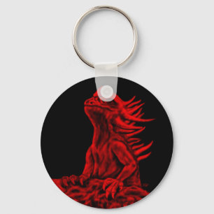 Little red Dragon Key Ring