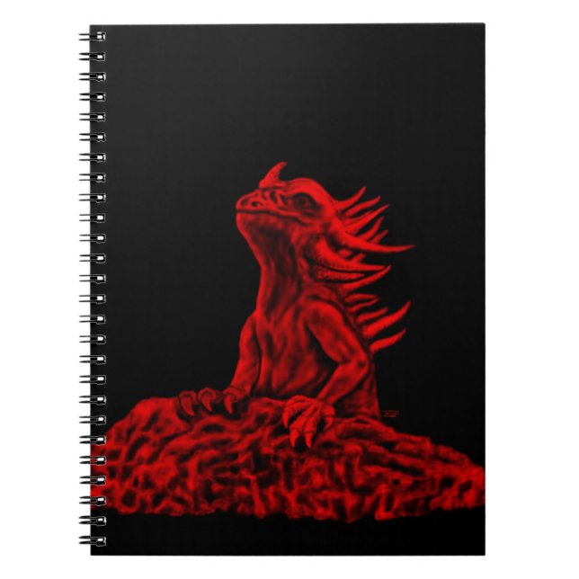 Little red Dragon Notebook (Front)