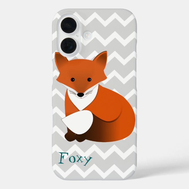 Little Red Fox Design Case-Mate iPhone Case (Back)