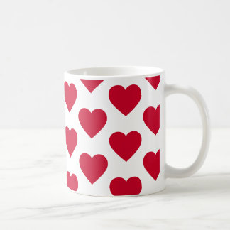 Little Red Hearts Coffee Mug