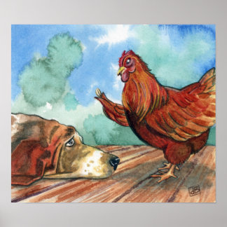 Little Red Hen Poster