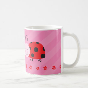 Little Red Ladybug Personalised Mug