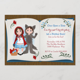 Little Red Riding Hood and the Wolf Invitation