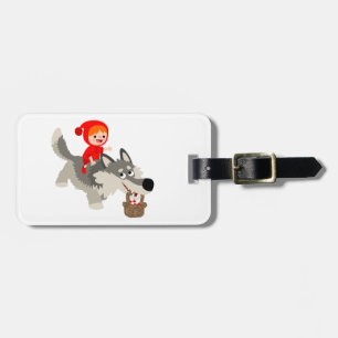 Little Red Riding Hood And The Wolf Luggage Tag
