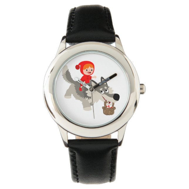 Little Red Riding Hood And The Wolf Watch (Front)
