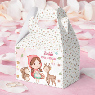  Little Red Riding Hood Birthday Favor Bag Favor  Favour Box