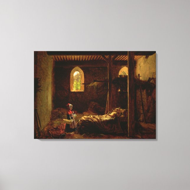 Little Red Riding Hood, c.1820 Canvas Print (Front)