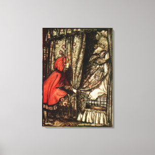 Little Red Riding Hood Canvas Print