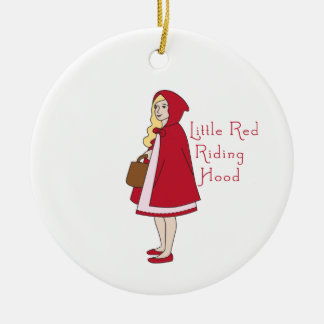 Little Red Riding Hood Ceramic Tree Decoration